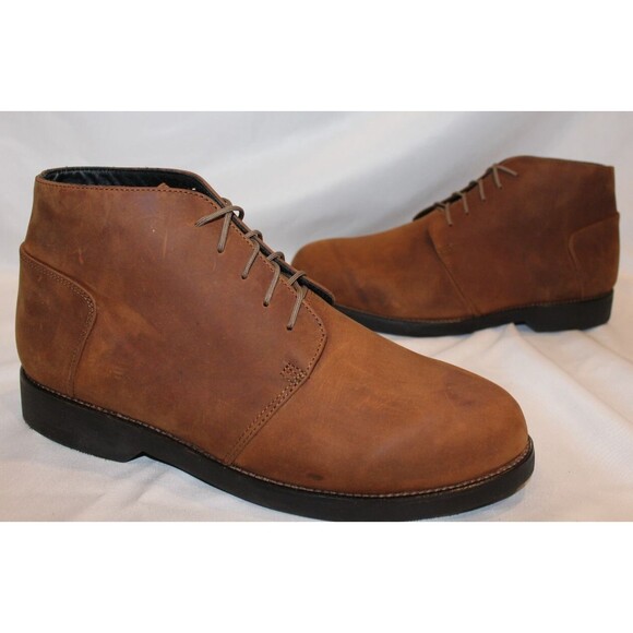 Nisolo Chavito Daytripper handmade Full Grain Leather Chukka Boot Men‎ Oak 8 NIB main image 5